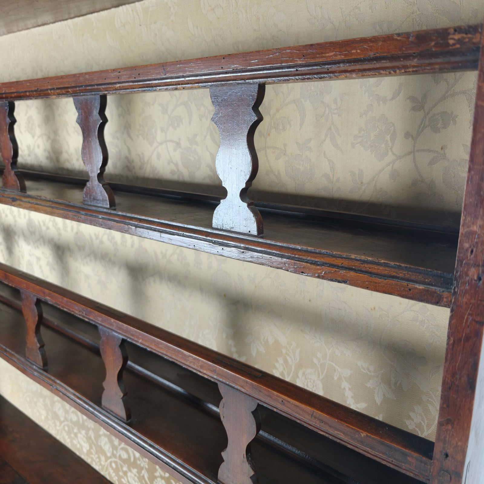 photo for sale English Georgian Dresser – Solid Oak, Circa 1800