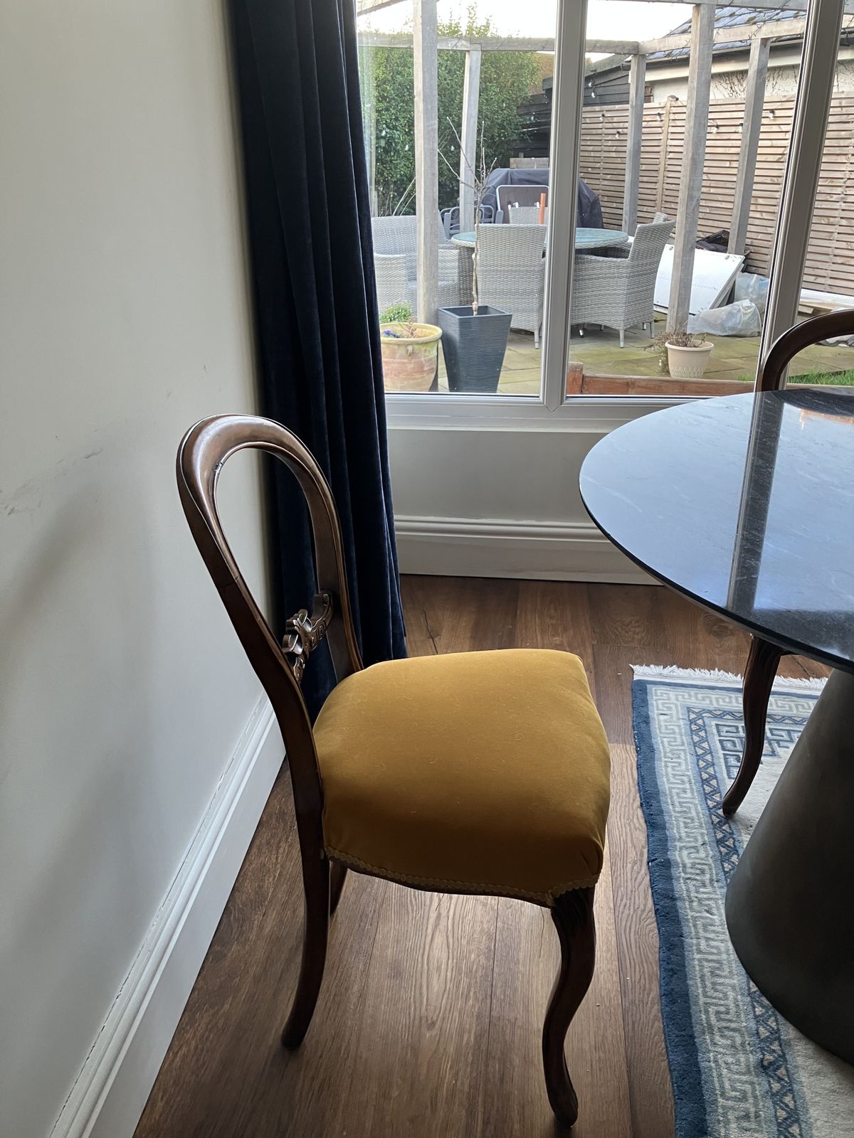Victorian Balloon Back Dining Chairs photo furniture