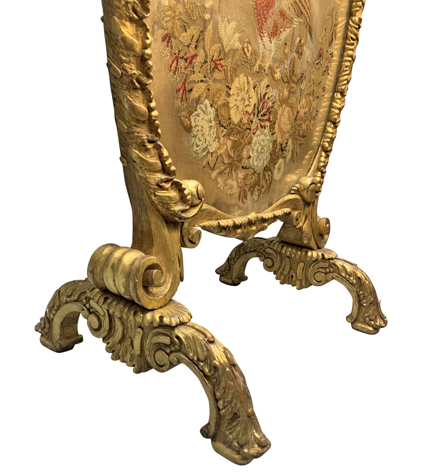A Large English George III Giltwood Fire Screen photo Home Fixtures