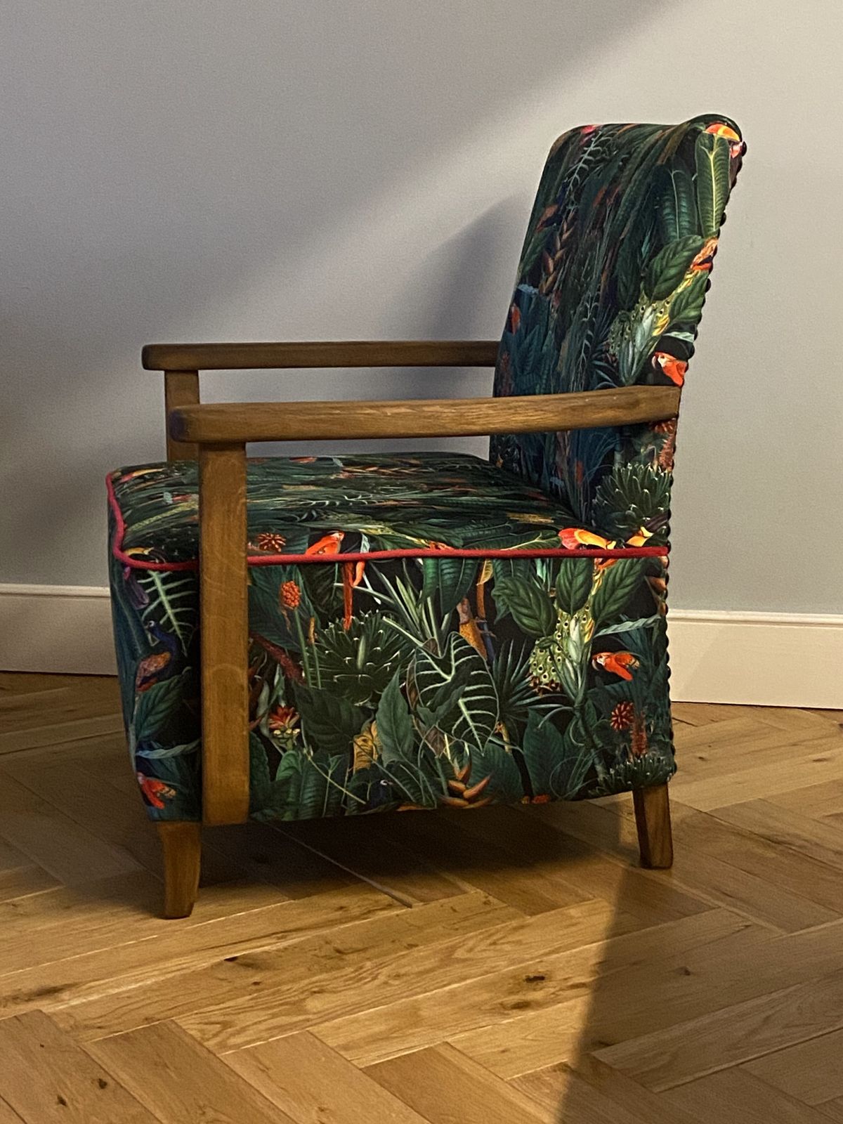 Pair Of 1930s Style Armchairs   Can Be Sold Seperately photo vintage