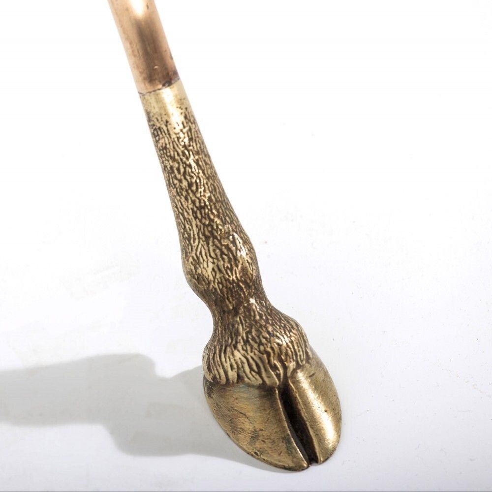 Brass Hoof Floor Lamp In The Manner Of Maison Jansen photo buy