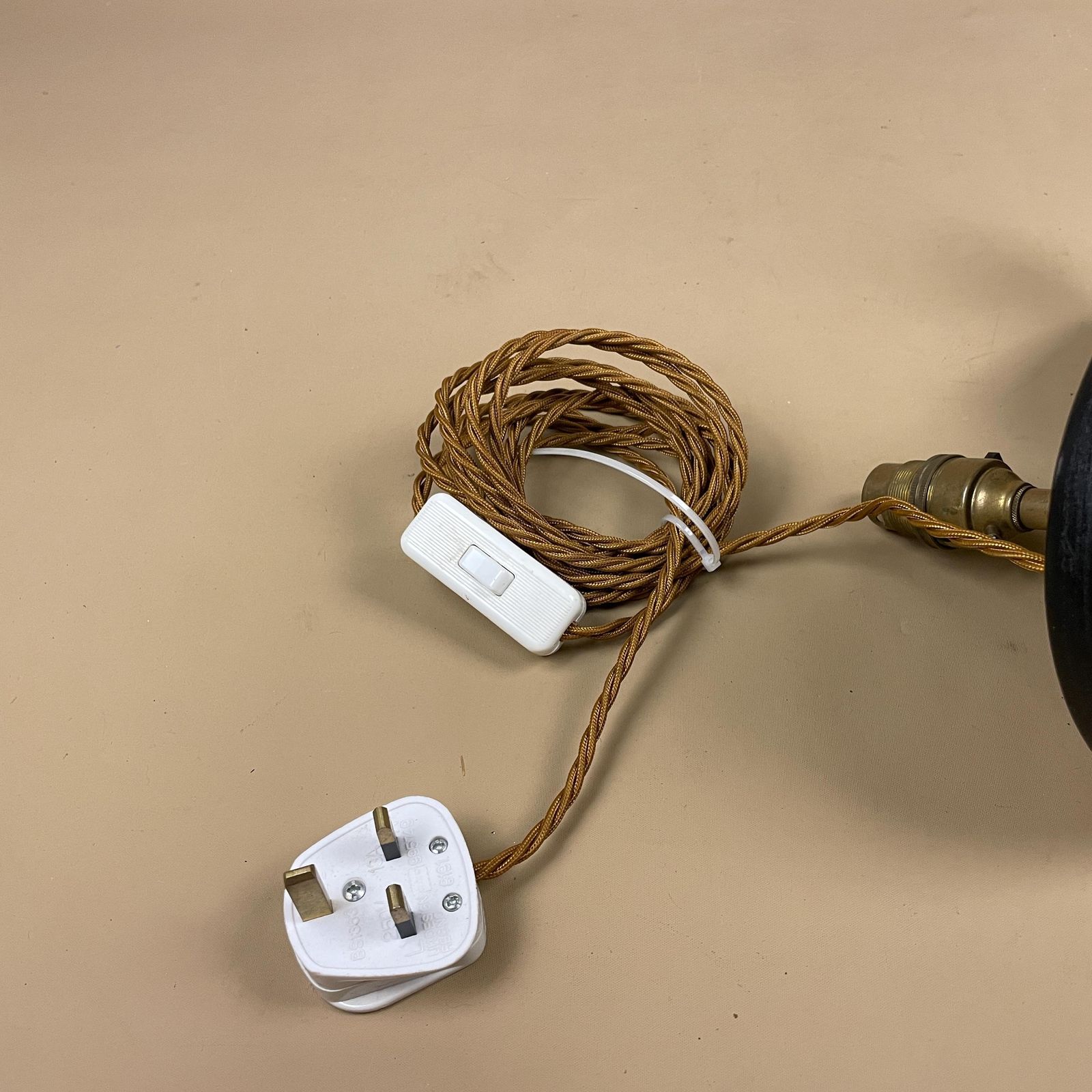 Lighting Wooden Lamp Tops For Vase Conversion Wood Brass Pair Vintage Electric Tested 2018 Table Lamps Restoration Project Light Lights photo