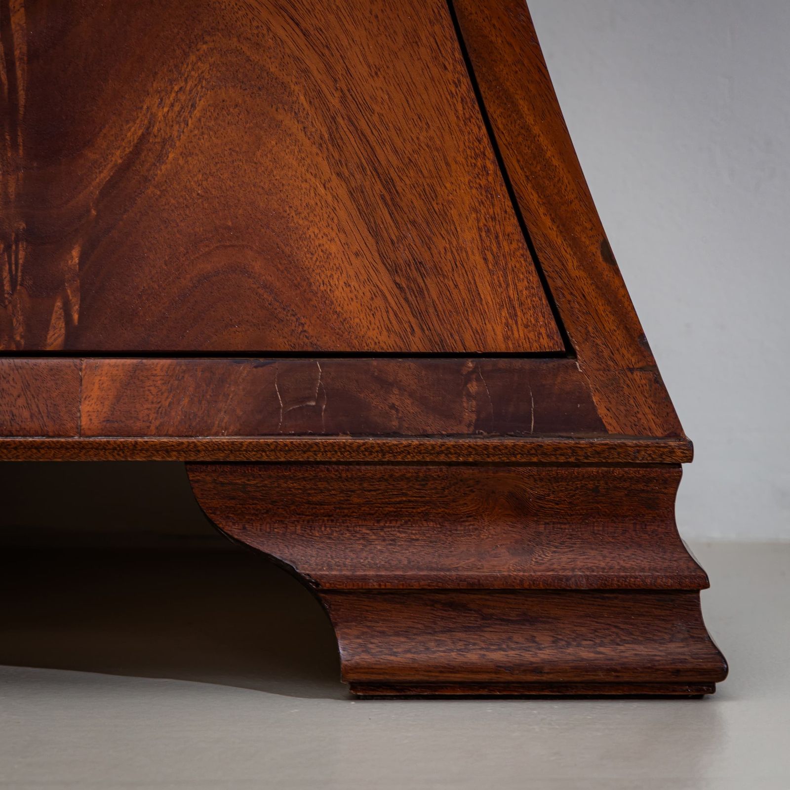 Modern Italian Chest Of Drawers In Trapezoidal Form, Late 20th Century photo vintage