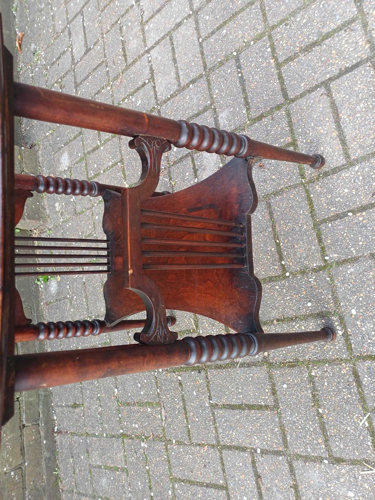 Early 20th Century Mahogany Side Table Art Nouveau Arts And Crafts Decorative Table Antique Occasional Table photo buy