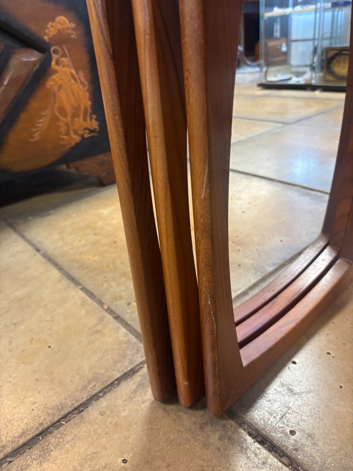 Furniture Mid Century G Plan Teak Quadrille Nest Of Tables photo