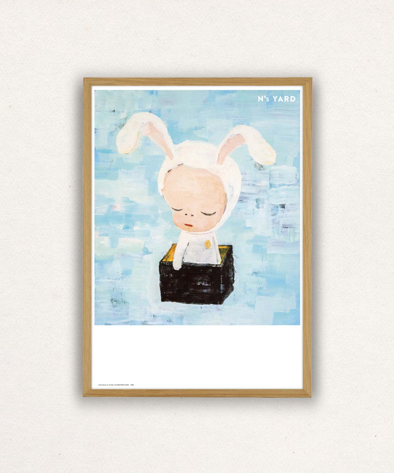 Yoshitomo Nara, Little Bunny In The Box, 2023 photo Art
