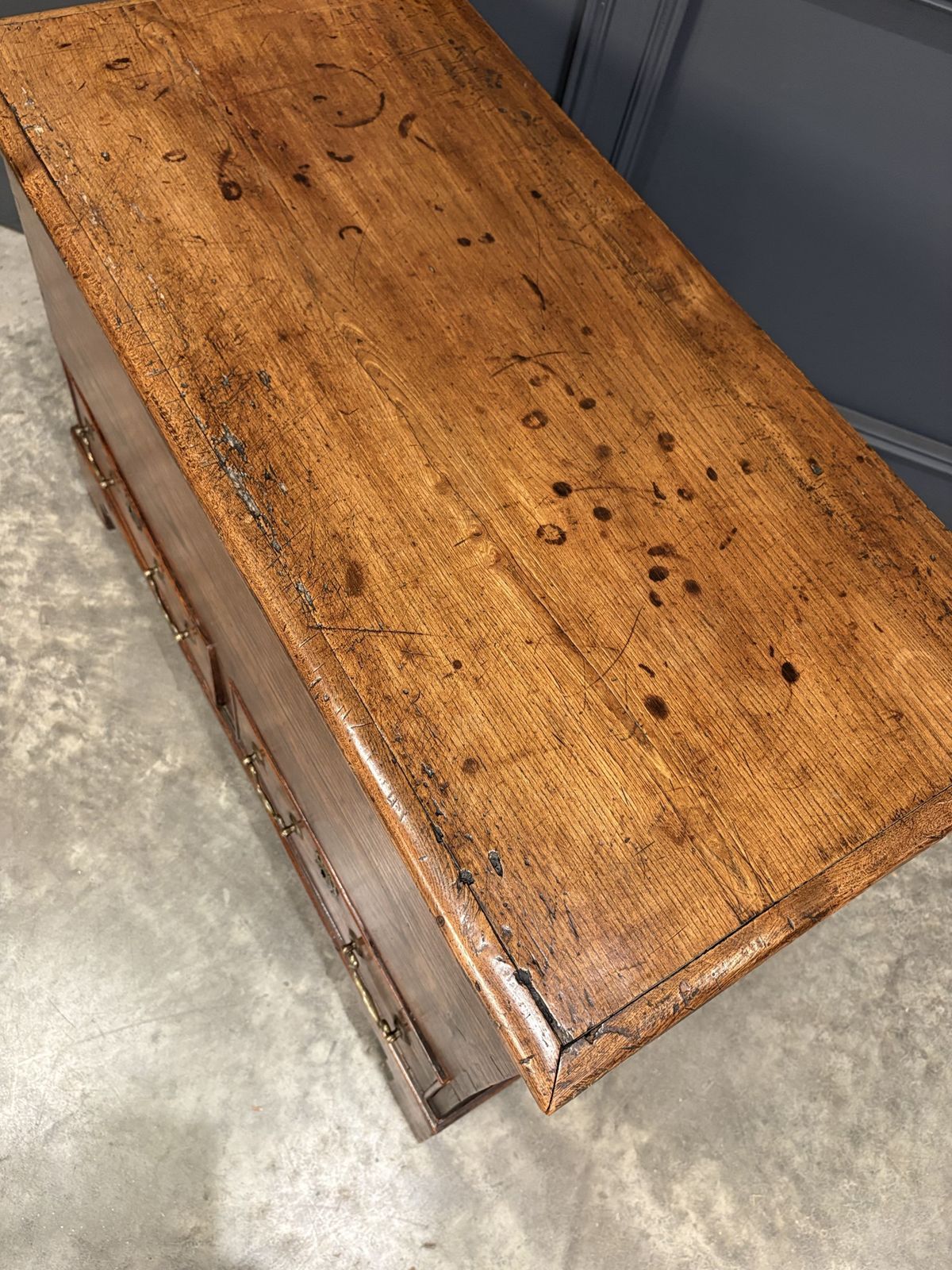 photo for sale Georgian Elm Blanket Box