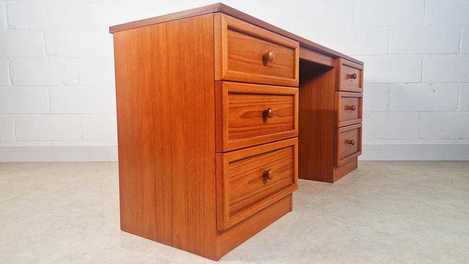 G Plan Albany Vintage Mid Century Light Teak Danish Design Writing Desk Dresser Sideboard Pg096 photo for sale