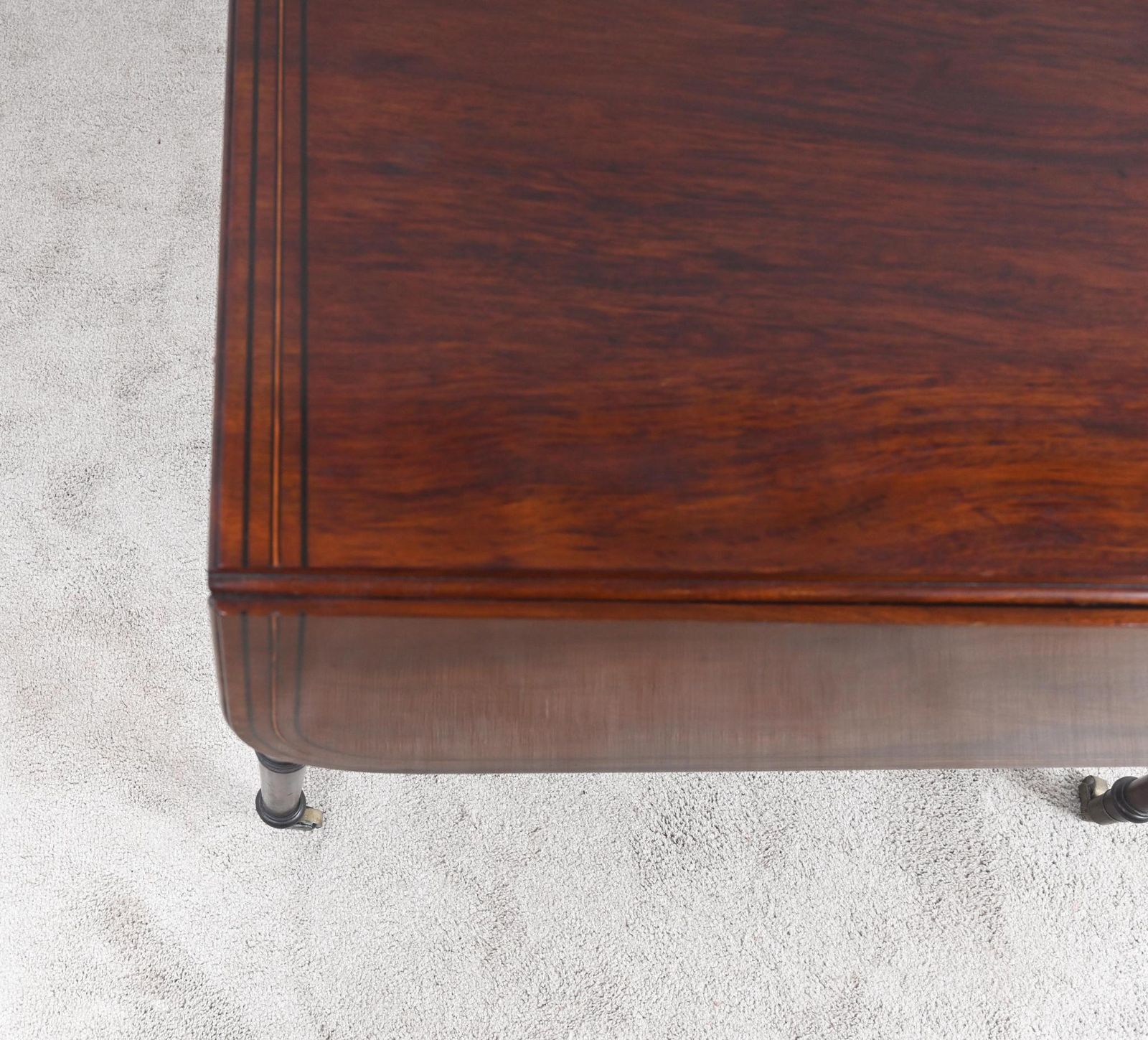 Georgian Mahogany Pembroke Table With Drawer And Drop Leaves 1810 photo vintage