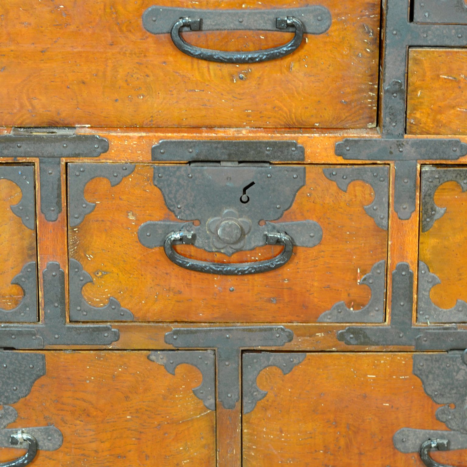 photo for sale Japanese Tansu Chest Of Drawers, Circa 1890
