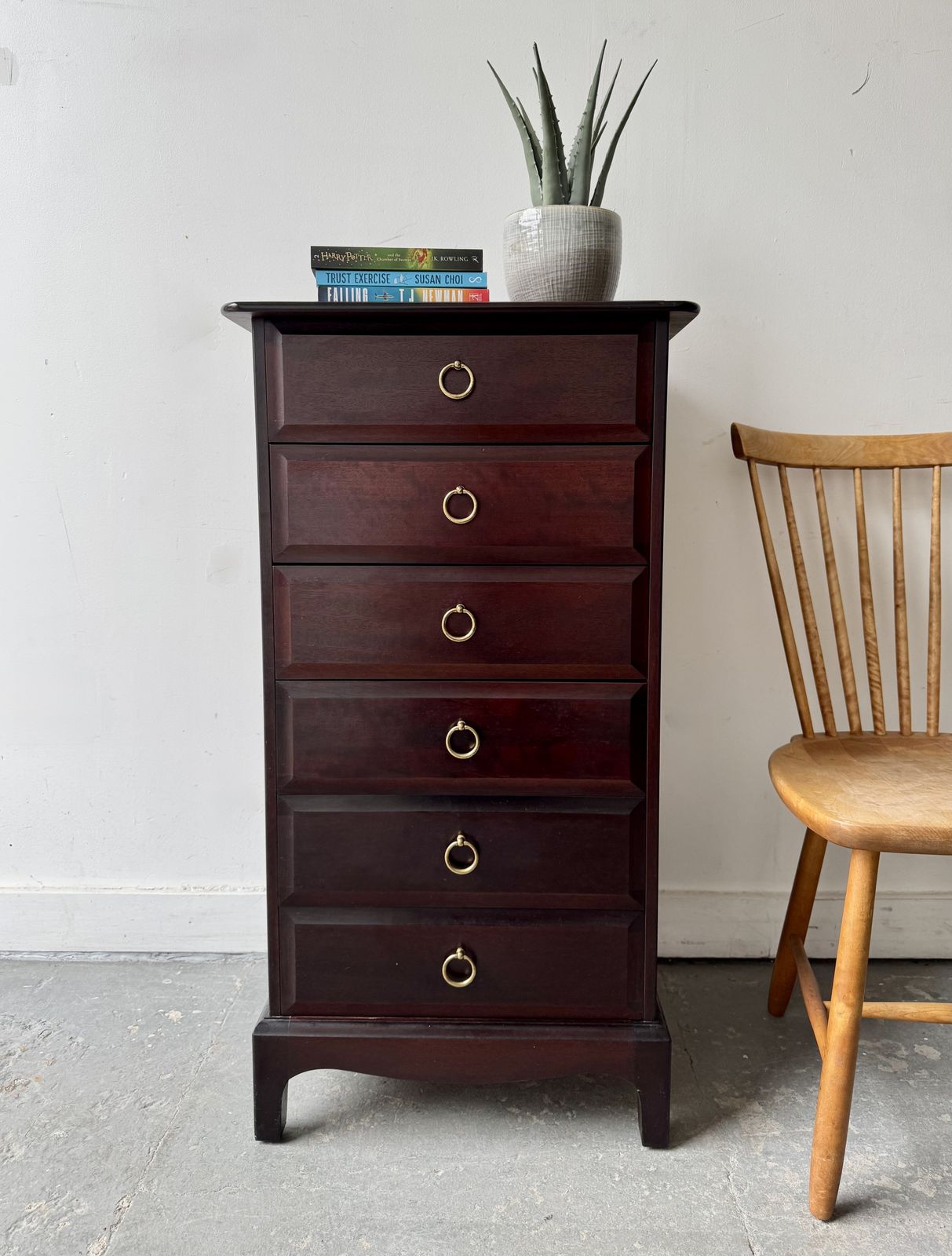 Vintage Tallboy Chest Of Drawers By Stag photo furniture