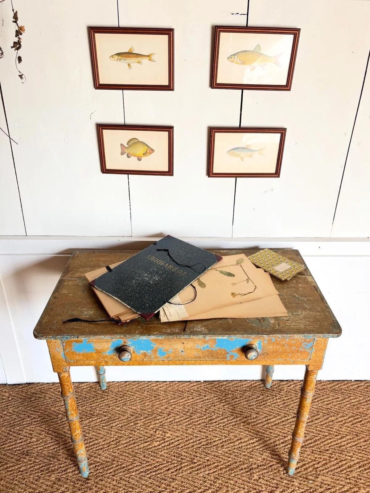 Faux Bamboo Victorian Side Table photo for sale