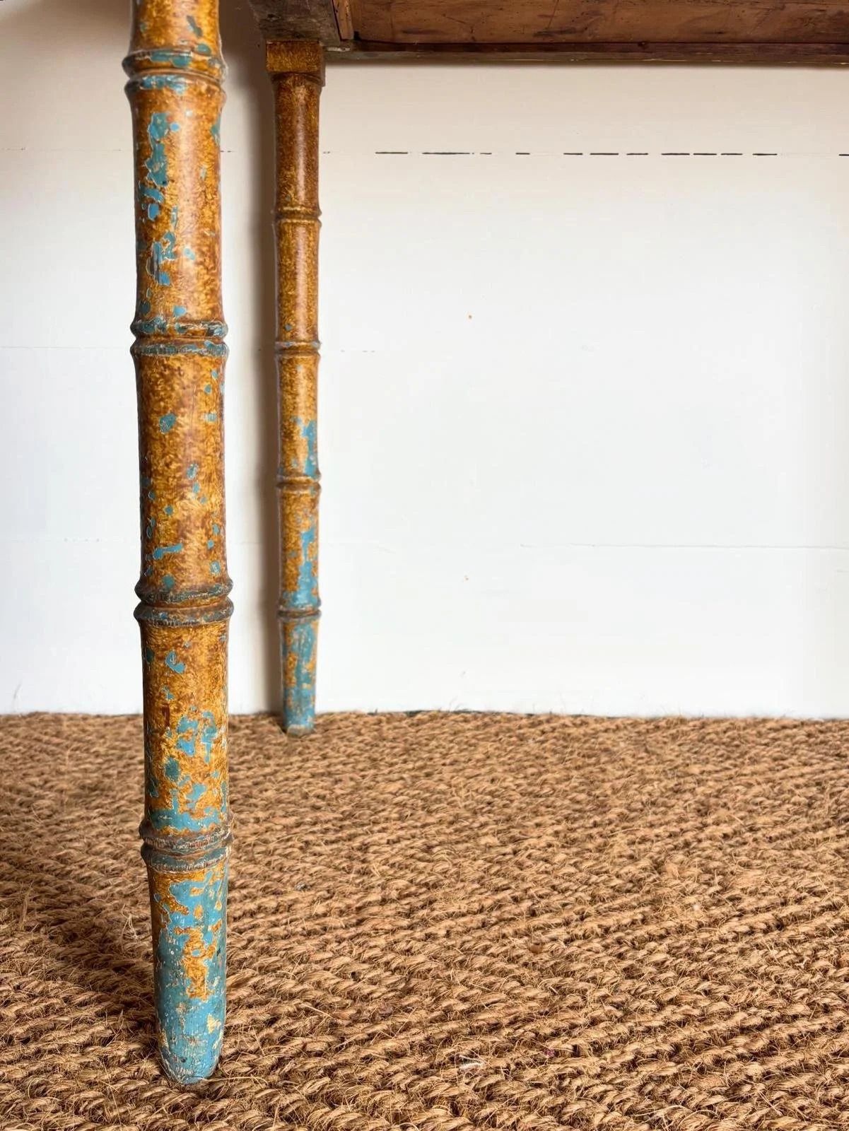 Faux Bamboo Victorian Side Table photo buy