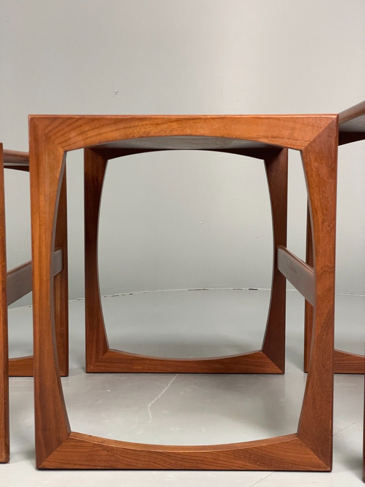 Furniture G Plan Nesting Tables Teak Quadrille Range Vintage Retro 1970s Eb11678 Mwoo photo