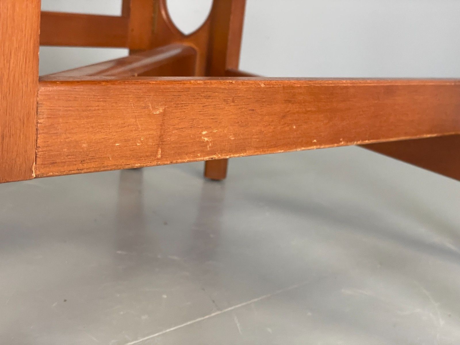 350.0 Vintage Teak Dropleaf Table By Jentique 1960s Oval Beech Retro Eb11695 Mwoo photo