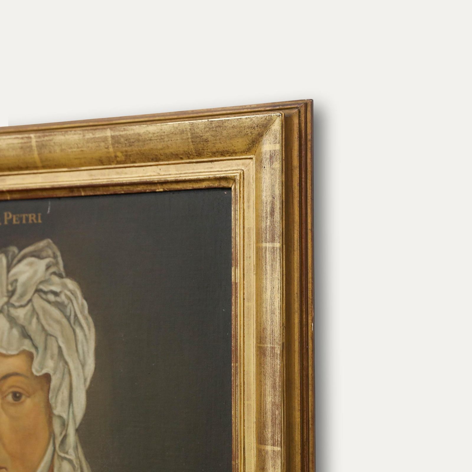 Belgian School Early 19th Century Oil Portrait Of Coleta Quentin photo vinterior