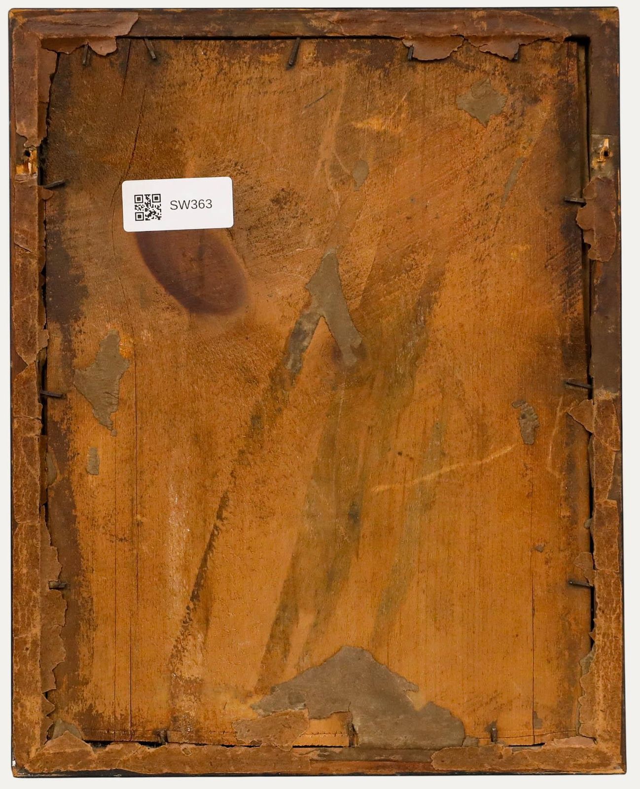 19th Century Oil Crown Of Thorns photo for sale