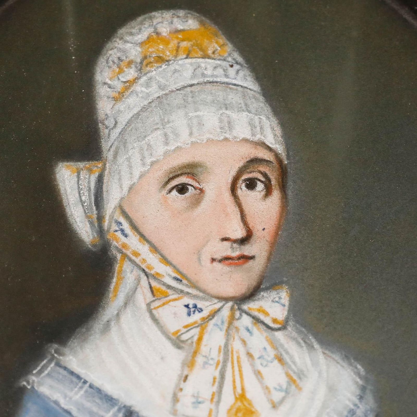 Fine Early 19th Century Pastel Susane Maria photo Art