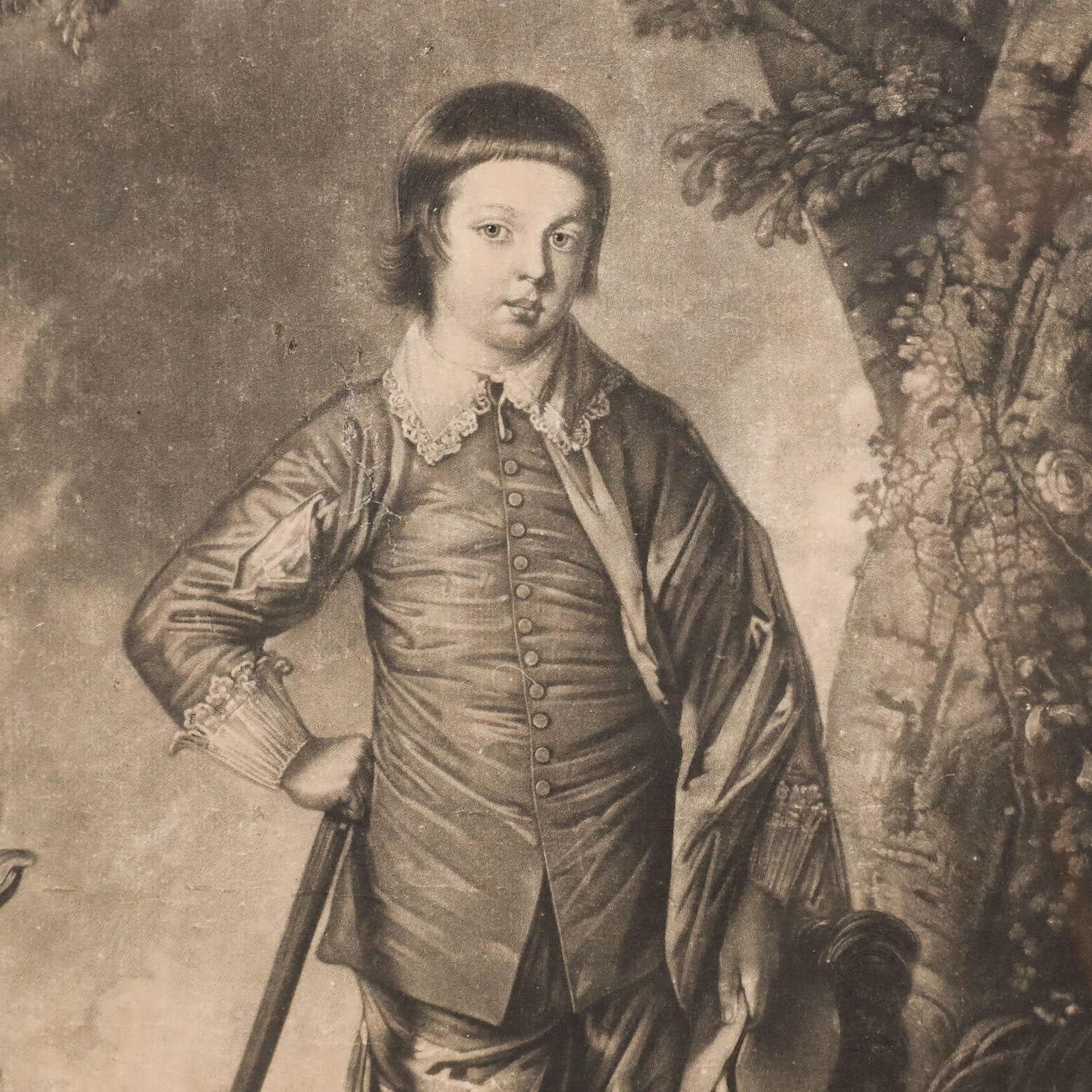 Spilsbury After Reynolds 1763 Mezzotint, The Right Hon. Frederick Howard photo Art
