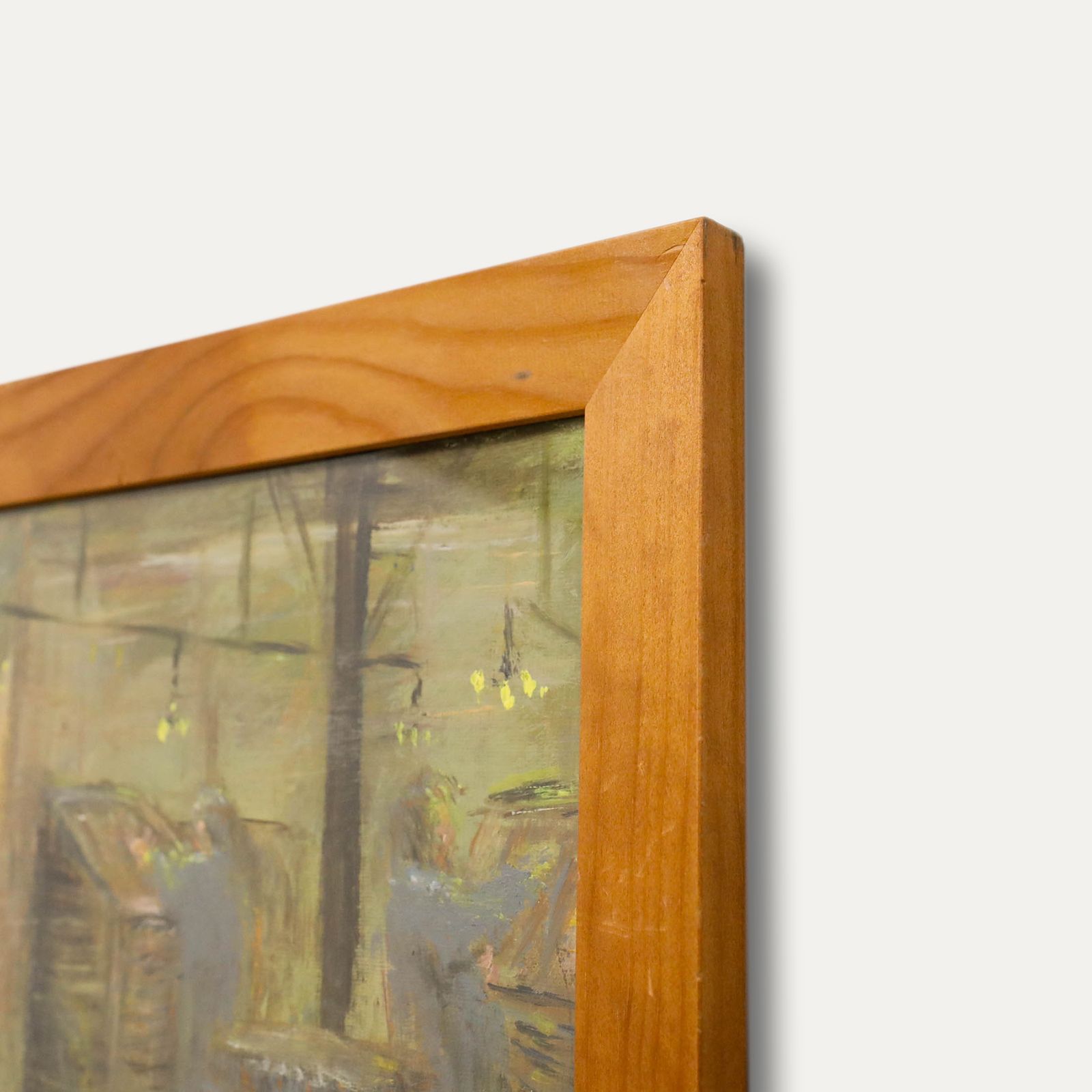 Leon Goodman (B.1960) Framed 20th Century Acrylic, The Print Shop photo 225.0