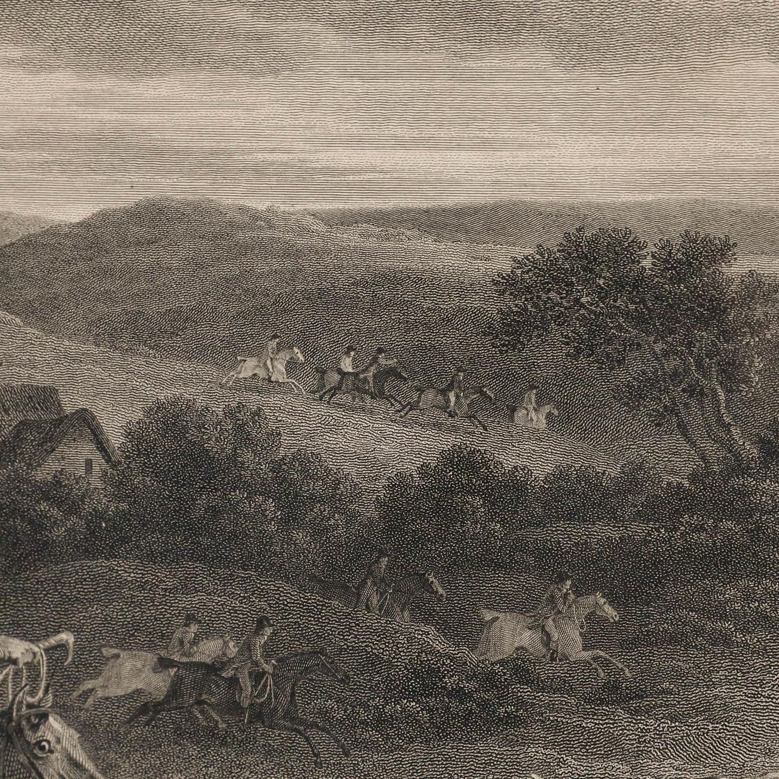 Scott (1774 1827) After Reinagle (1749 1833) 1811 Engraving, Breaking Cover photo 325.0