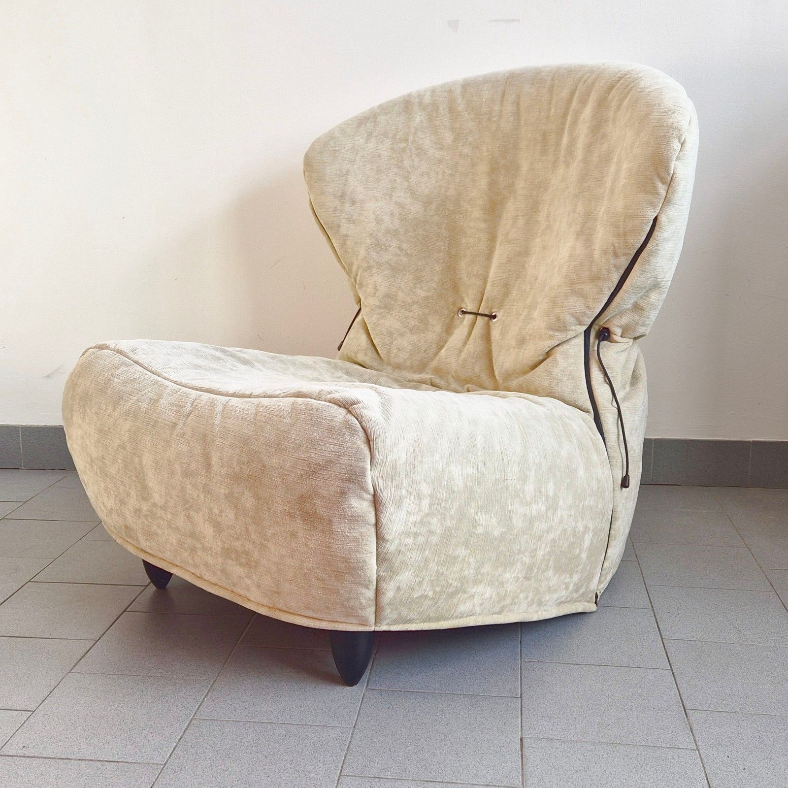Pair Of Vintage Annie Hieronimus Cinna 90s Feminina Body Driver Chairs photo for sale
