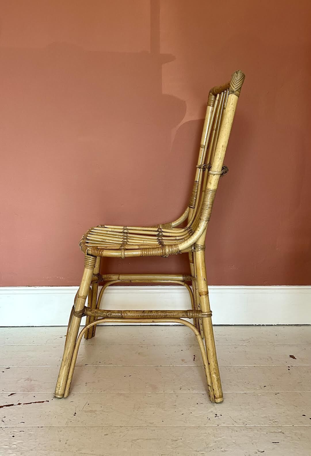 Vintage Bamboo And Rattan Chair photo vinterior