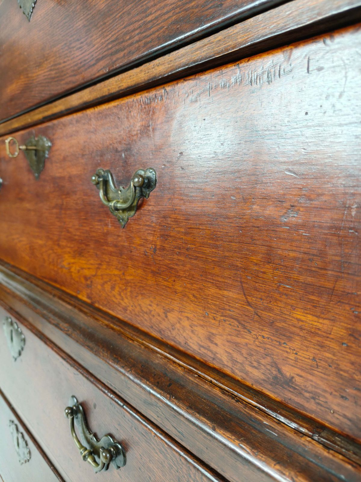 photo for sale George III Country Tallboy / Chest On Chest