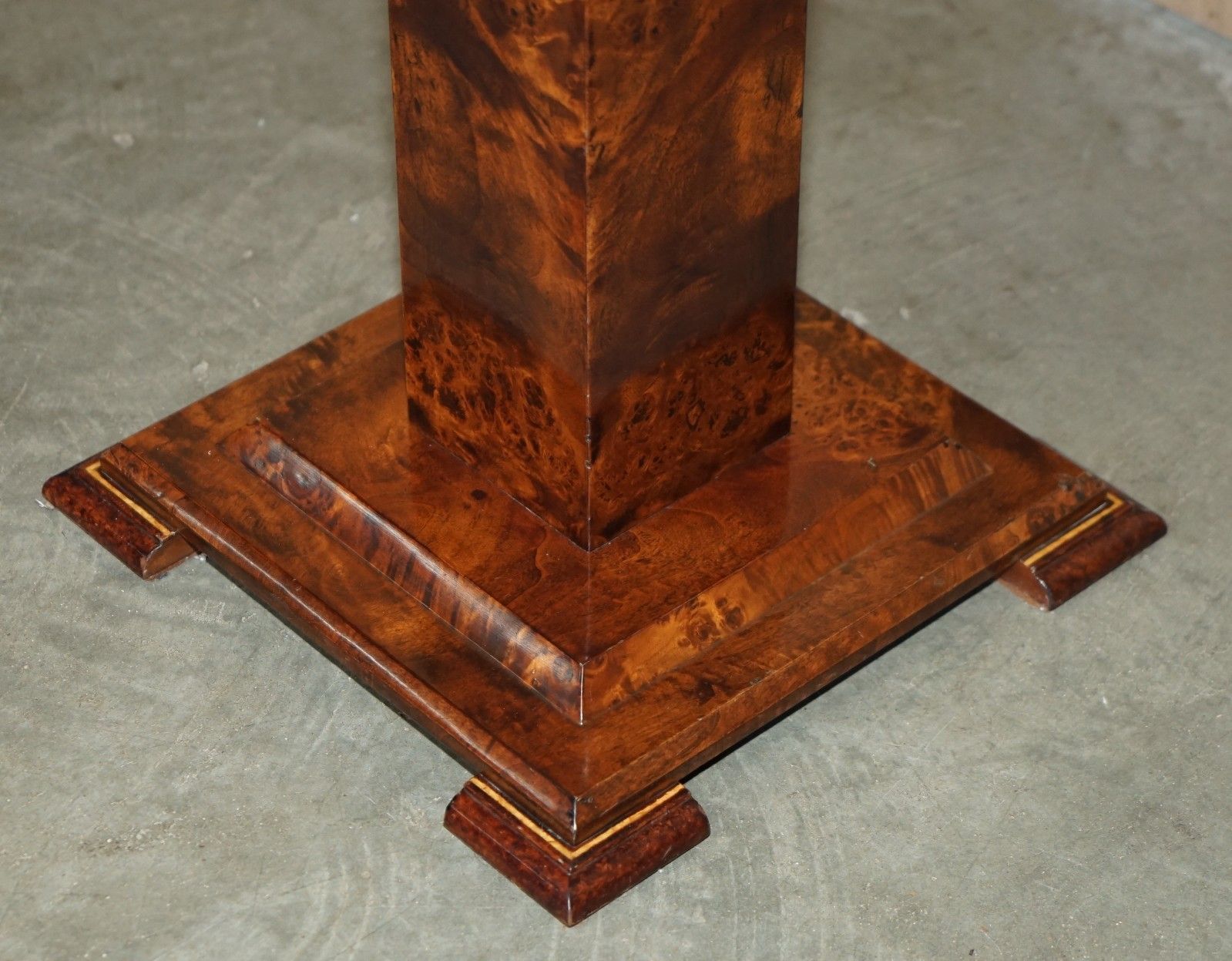 Furniture Josef Novak  Art Deco Burr & Burl Walnut & Satinwood Chessboard Chess Table photo