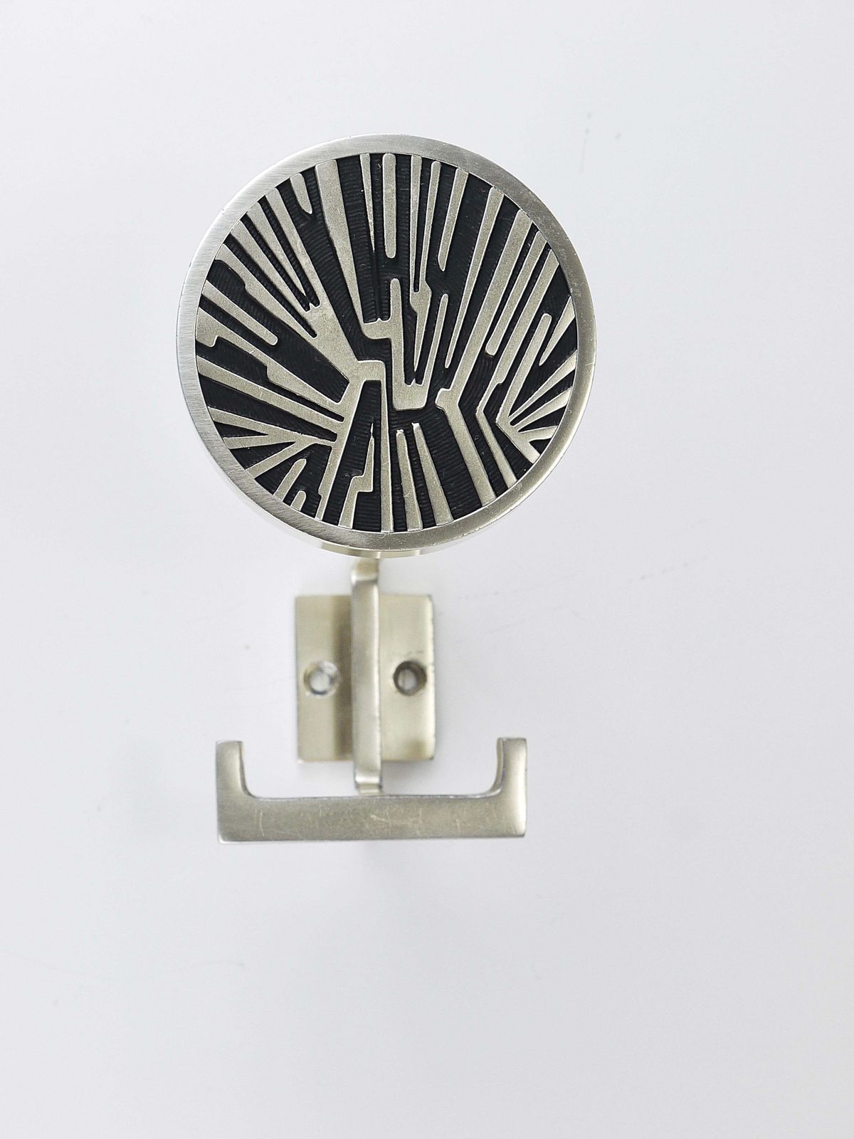 Set Of 4 Op Art Wall Coat Hooks, Mid Century Modern, Austria, 1960s photo 593.0