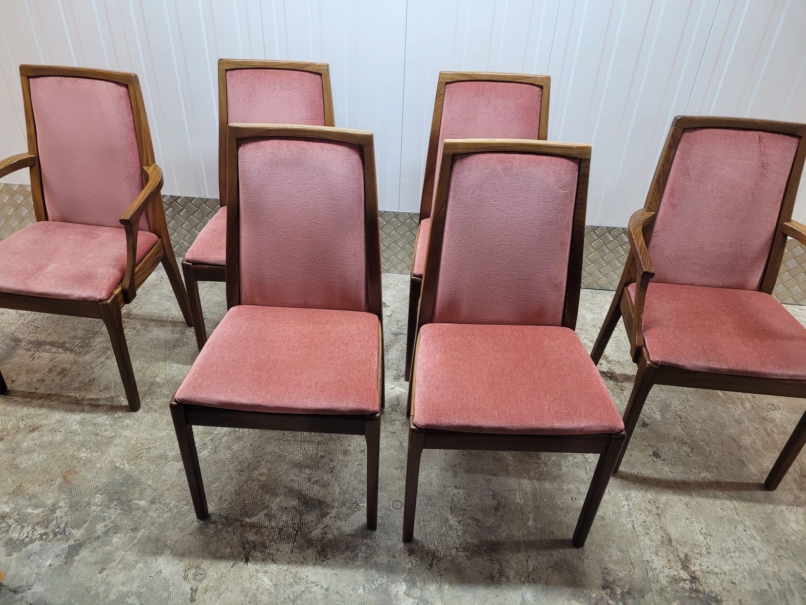 Extending Dining Table By James H Sutcliffe And Six Chairs By Nathan photo Furniture