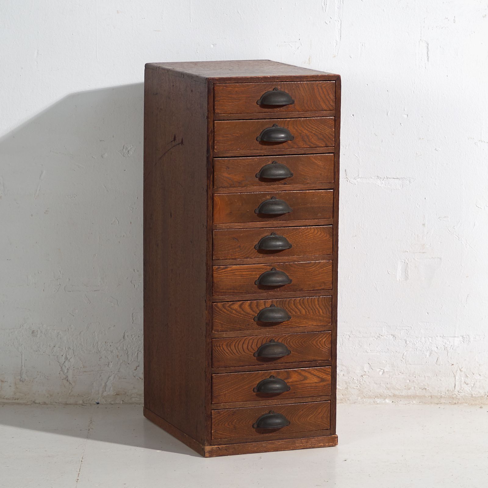 Artist Storage Chest Japanese Ten Drawer Cabinet – Showa Period (C.1950–1979) photo furniture