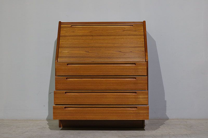 Arenkiel Teak Writing Desk From The 1960s photo Furniture