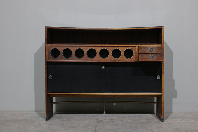 Erik Buch Bar Cabinet In Rosewood. photo vintage