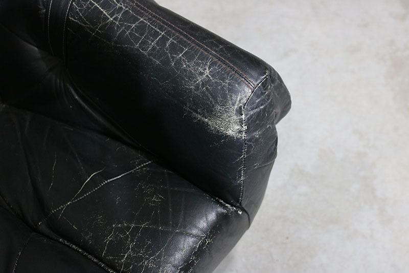 Pair Of Percival Lafer Armchairs In Leather. photo 4319.0