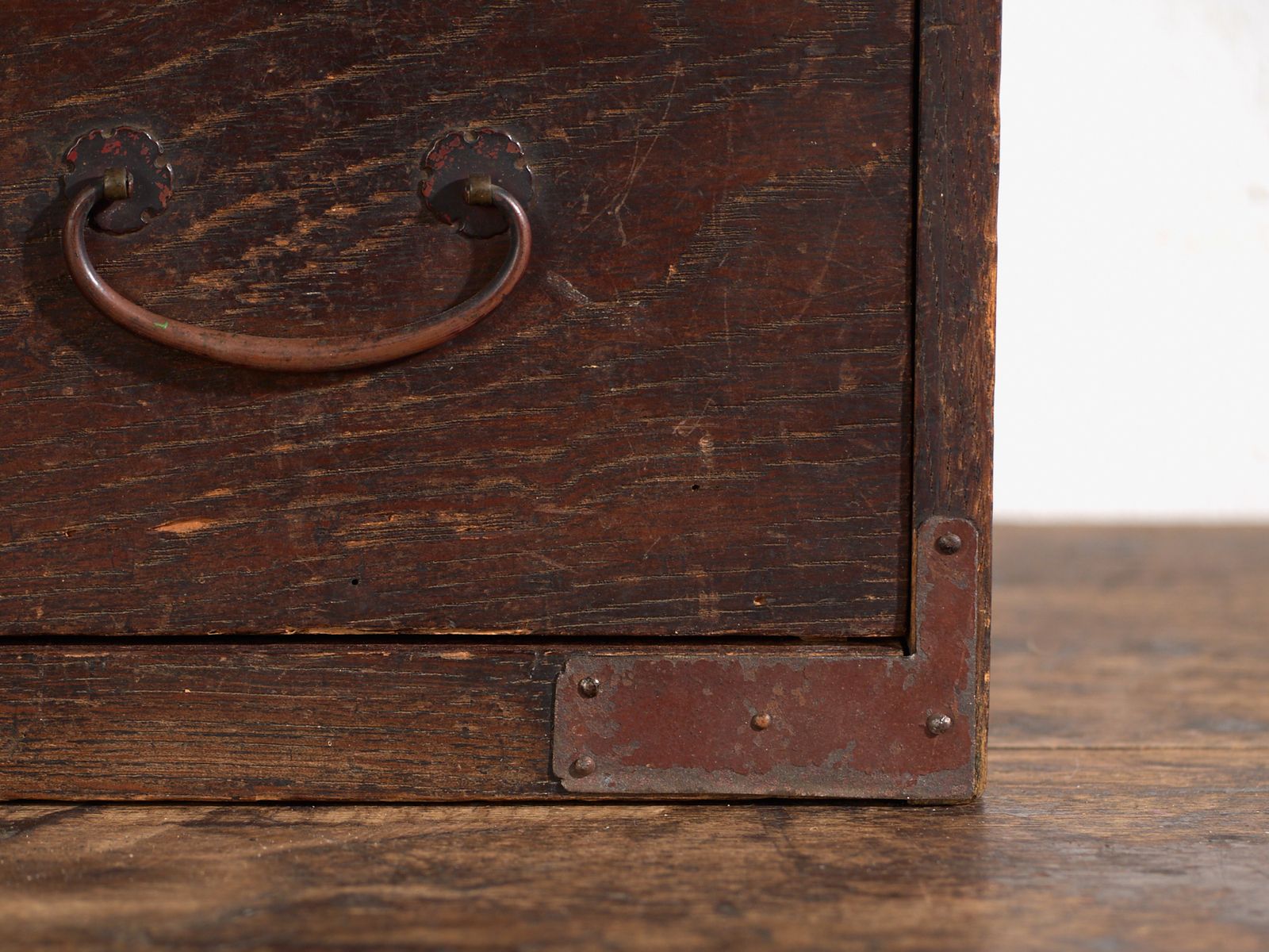Antique Japanese Desk Chest With Three Drawers – Meiji / Taishō Period (C.1890 1926) photo buy