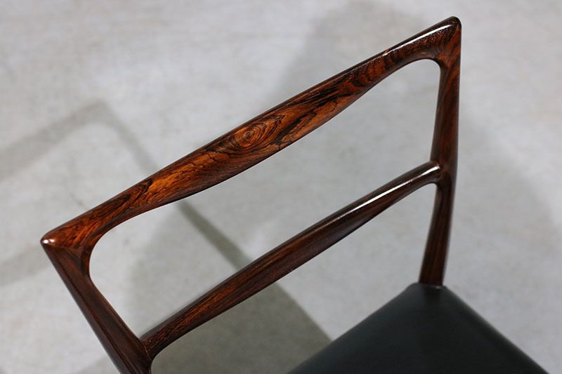 Set Of 6 Hw Klein Chairs In Rosewood. photo 3628.0