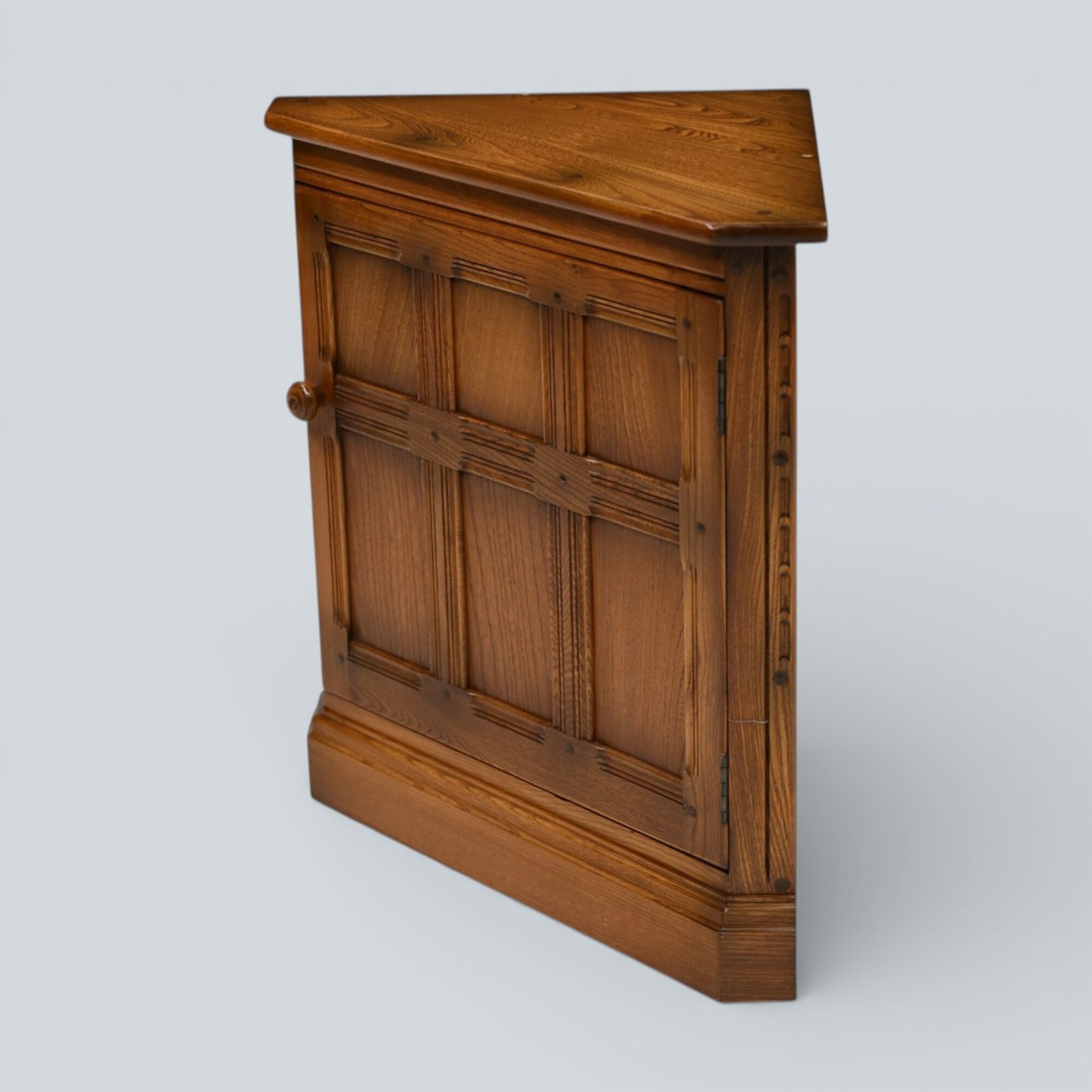 Ercol Corner Base Unit Golden Dawn Finish #861 71cm High Vgc Free Uk Delivery photo furniture