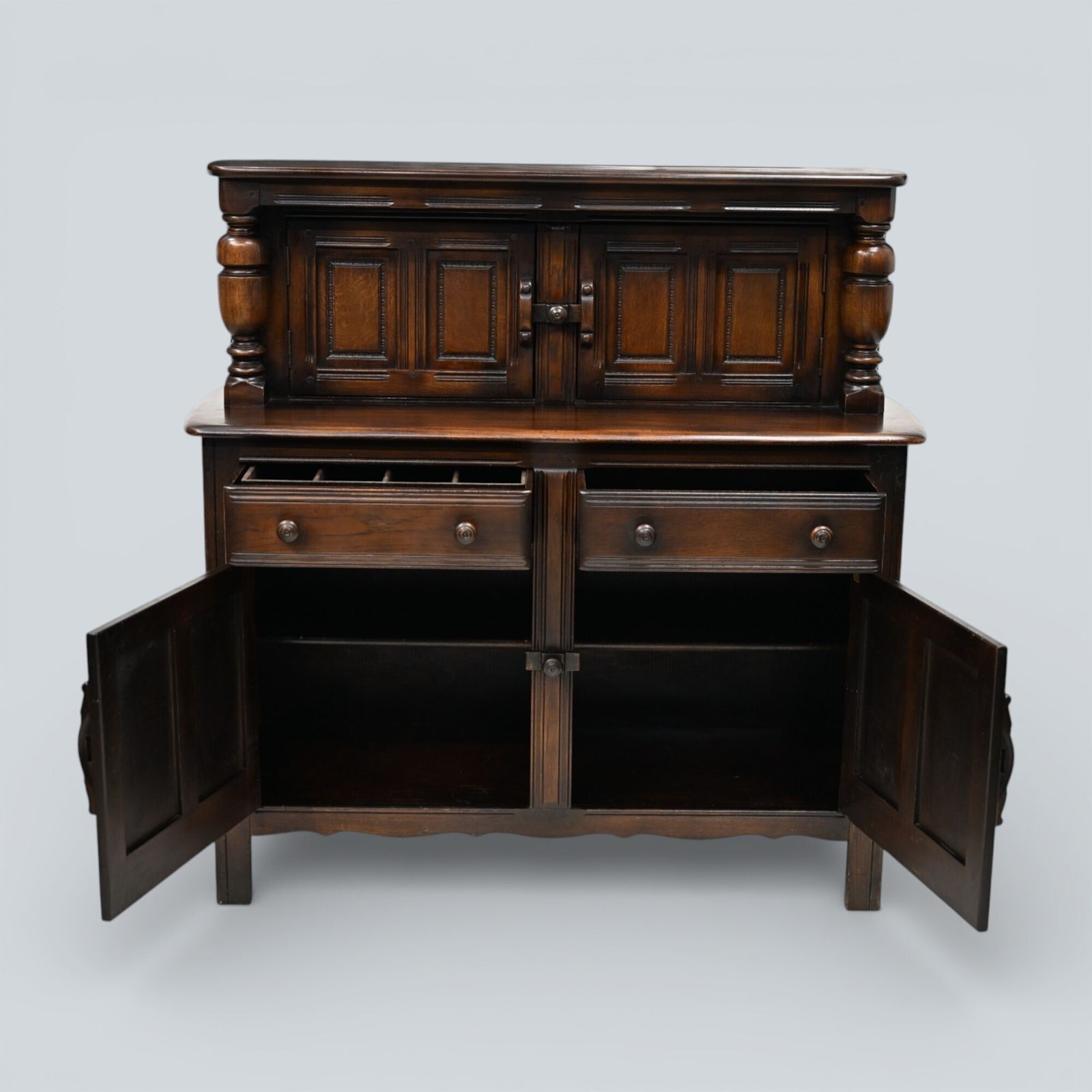 photo for sale Original Ercol Old Colonial Buffet Sideboard 1960s Blue Label Free Uk Delivery*