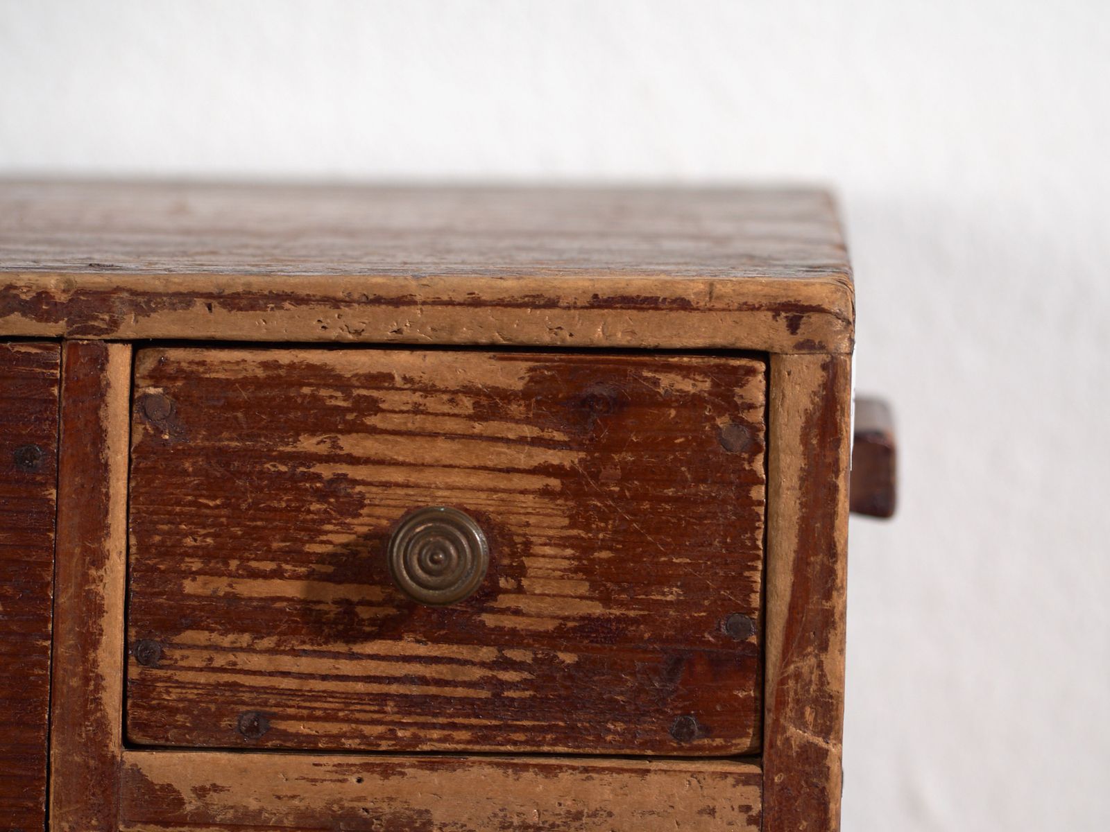 Small Japanese Cedar Drawer Cabinet (Ko Dansu), Taishō–Showa Period, Circa 1920–1945 photo vinterior
