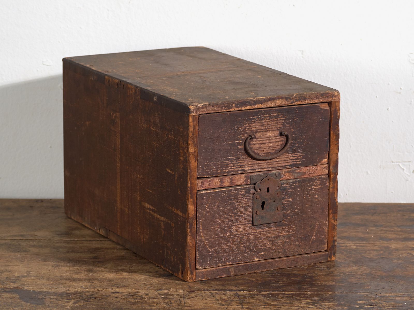 Small Antique Japanese Tansu Document Box – Late Meiji Early Taisho Period (C.1880 1920)
