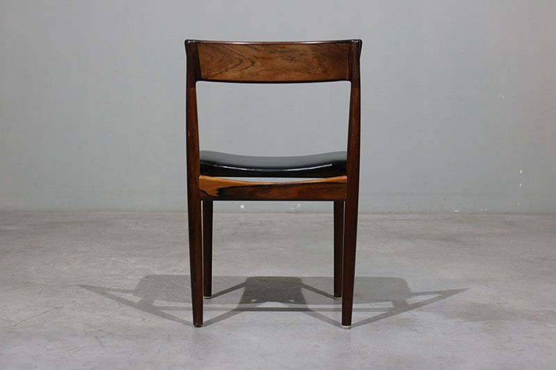 3887.0 Set Of 6 Henry Rosengren Hansen Chairs In Rosewood. photo