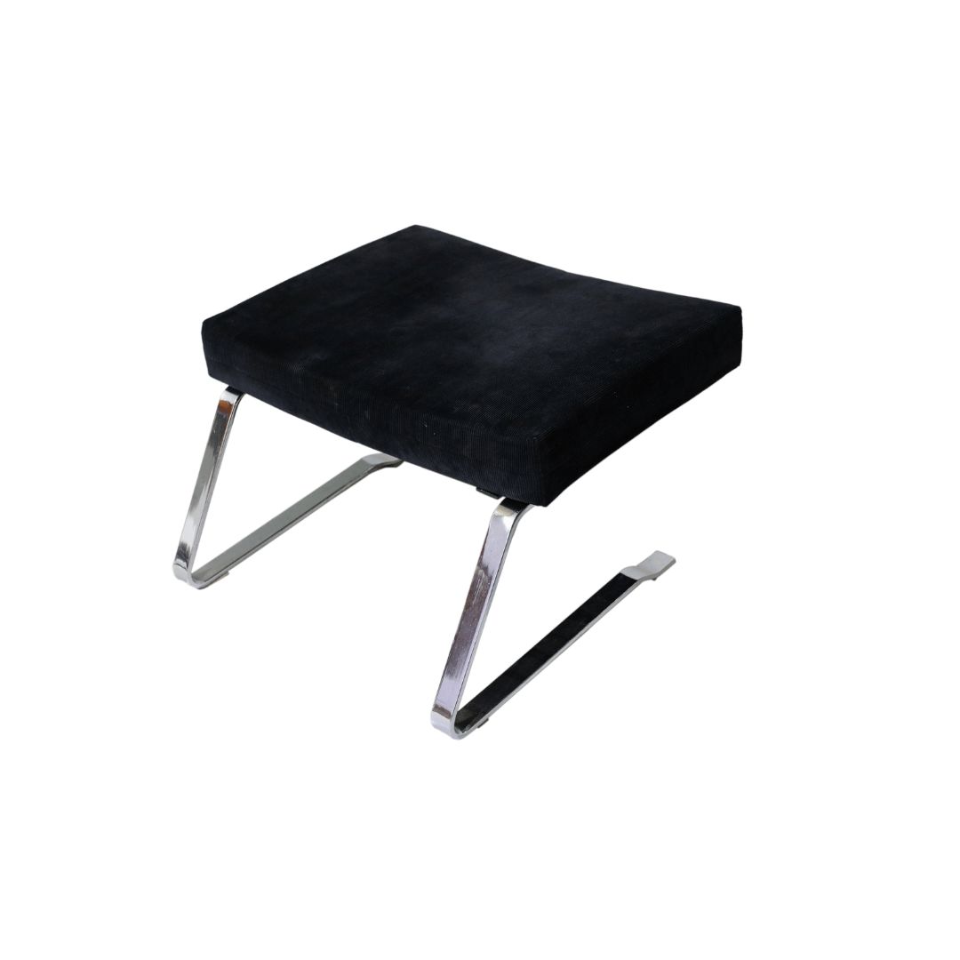 Nordic Armchair From The 1970s With Footrest. photo furniture