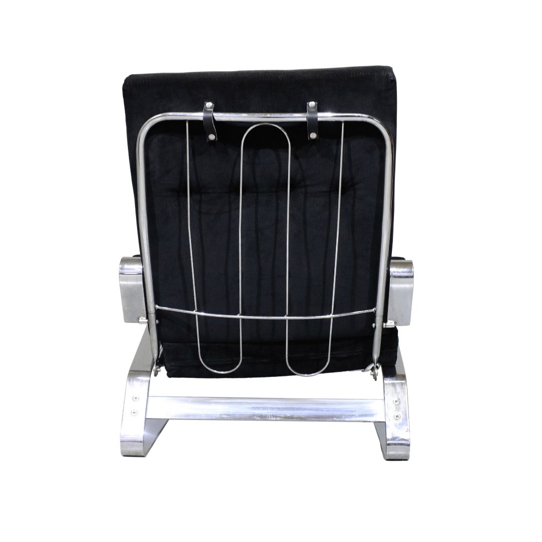 Nordic Armchair From The 1970s With Footrest. photo buy