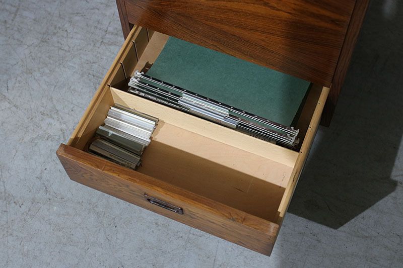 photo furniture Nipu Secretary Desk From The 1970s, Made Of Rosewood.