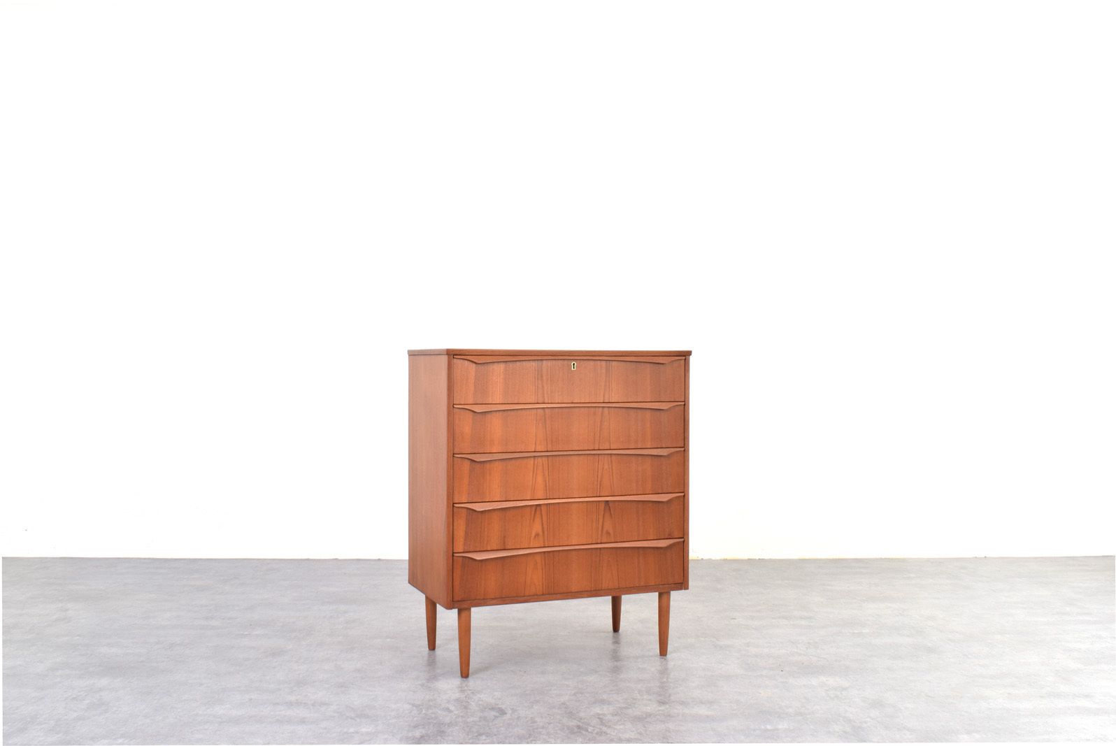 Mid Century Danish Teak Chest Of Drawers, 1960s. photo furniture
