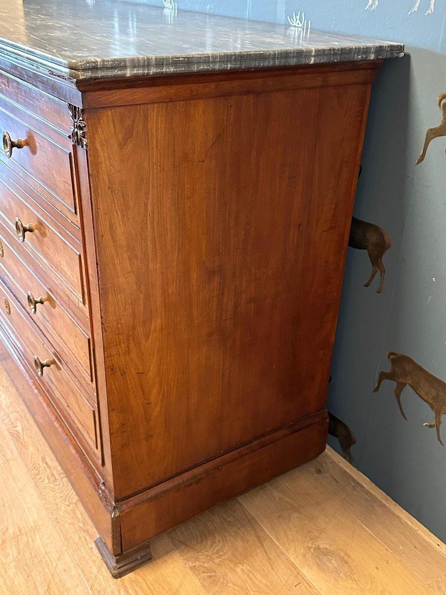 French Commode With Secretaire photo vintage