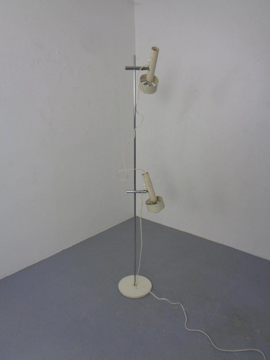 Adjustable Floor Lamp By Edi Franz For Swiss Lamps International, Switzerland, 1960s photo vintage
