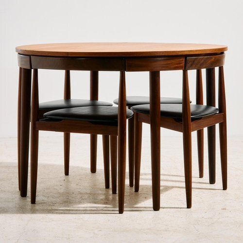 Teak Dining Set By Hans Olsen For Frem Røjle, 1950s, Set Of 5