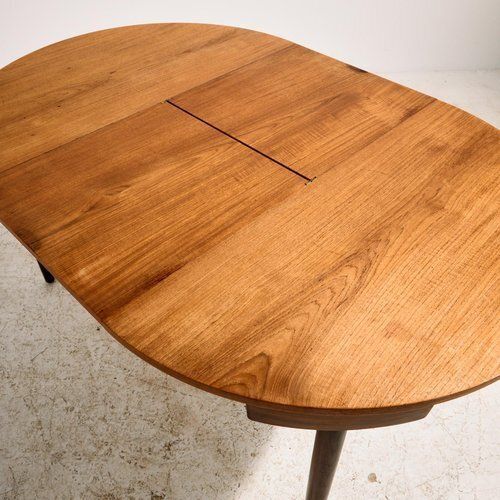 photo furniture Teak Dining Set By Hans Olsen For Frem Røjle, 1950s, Set Of 5